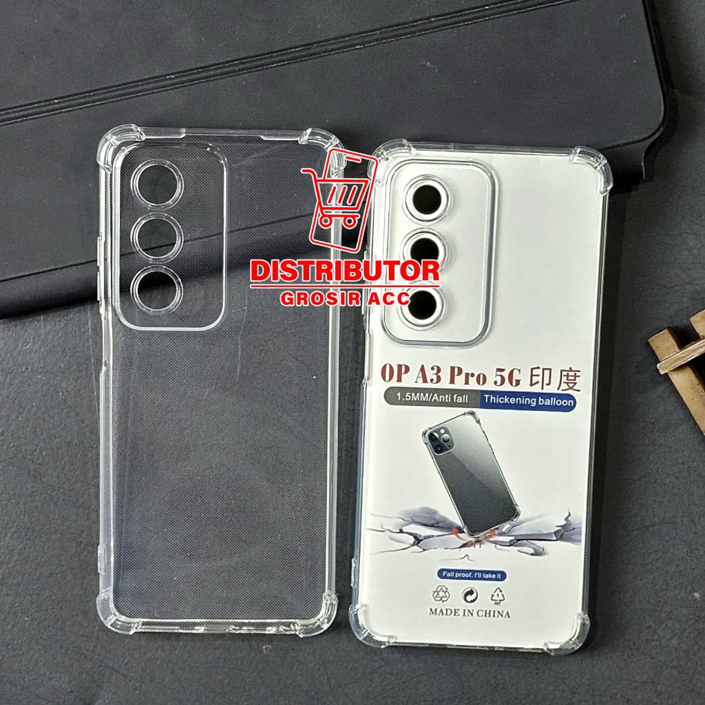 OPPO A3 PRO CASE AIRBAG ANTI CRACK THICK CLEAR SOFTCASE OPPO A3 PRO