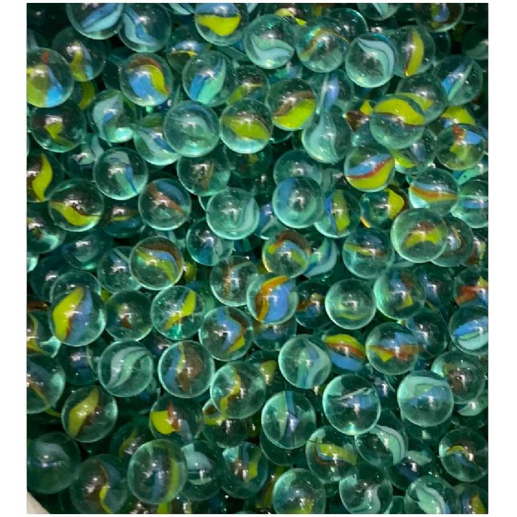 AS888 - (WHOLESALE! ) ของเล่นหินอ่อน Gundu บรรจุ 25 / Starfruit Marbles