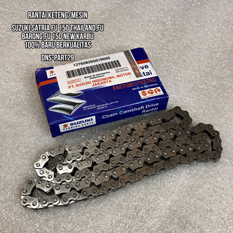 SUZUKI SATRIA FU 150 TAHAILAND FU 150 BARONG FU ใหม่ 150 คาร์บอน SGP TENGA CHAIN
