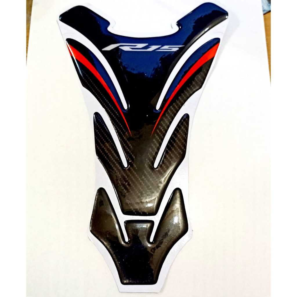 แผ่นรองถัง r15 ใหม่ v3 v4 สติกเกอร์นูน yamaha r15 ฝาครอบถัง spido เมตรสามเหลี่ยมล็อคแฮนด์
