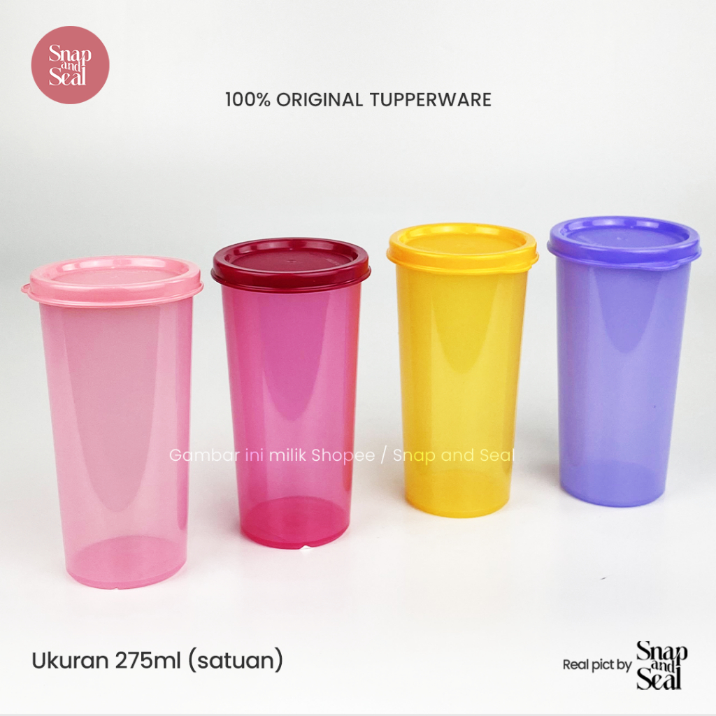 Tupperware Medium Tumblr 275ml Clear