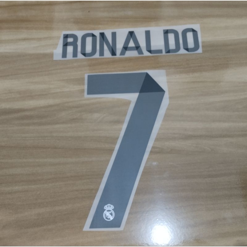 RONALDO NAMESET 14/15 MADRID