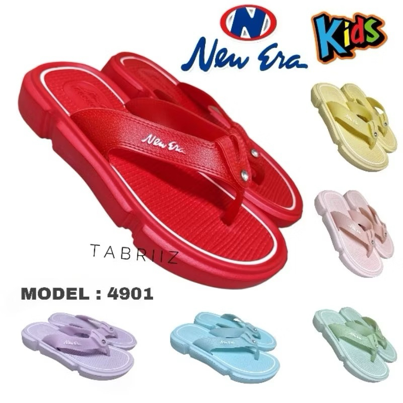 KKY-[KIDS SANDALS] รองเท้าแตะริบบิ้น New Era