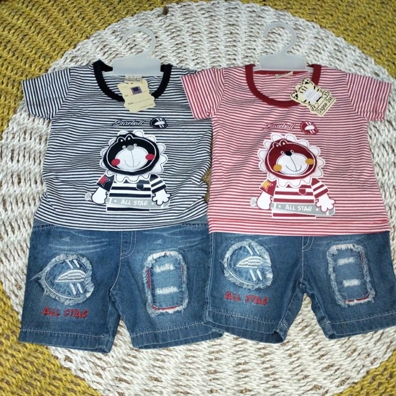 CAPER CAT ALL STAR JEANS SET