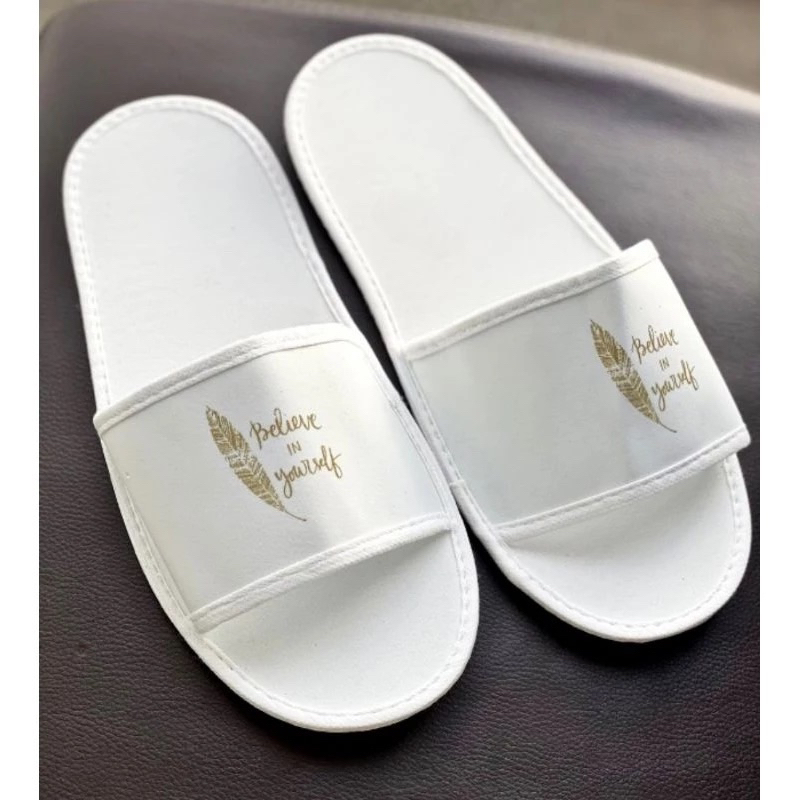 HOTEL SLIPPERS EVERYDAY HOME / รองเท้าแตะฟองน้ําโรงแรม รองเท้าแตะฟองน้ํา รองเท้าแตะใส่ในบ้าน