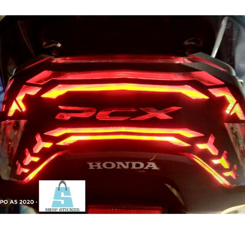 ใหม่ Pcx Stop Lamp Stickers/New Pcx 160 Stop Lamp Stickers/Latest Pcx Stopan Stickers