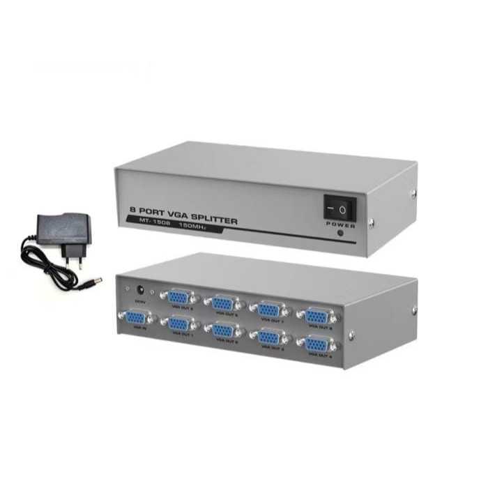 VGA SPLITTER 8 PORT / VGA SPLITTER 1 ถึง 8 PORT + ADAPTER