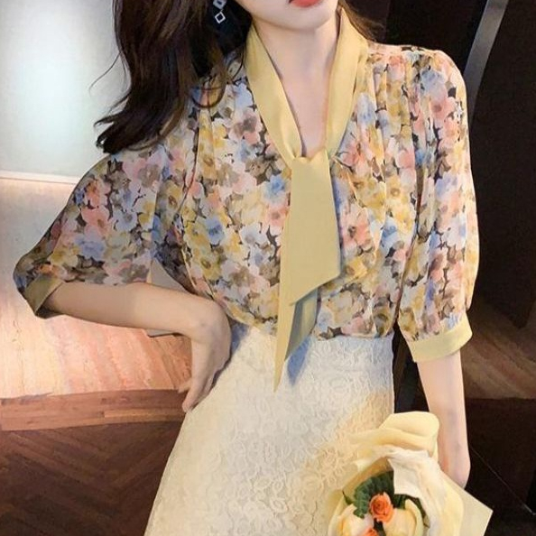 [Basica Moda] 2444 เสื้อเชิ้ตผู้หญิง Elverta Crepe