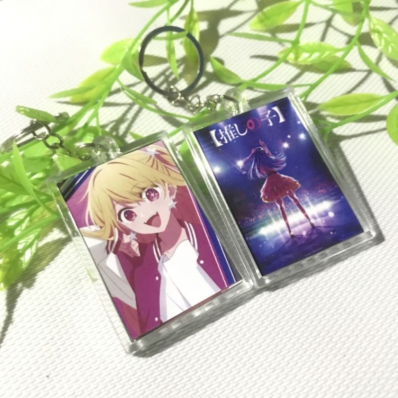 GANTUNGAN อะนิเมะ Oshi no Ko พวงกุญแจอะคริลิค 2 ด้าน