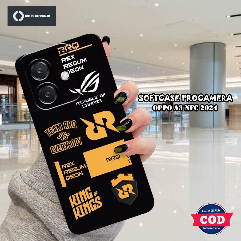 HP ล่าสุด OPPO A3 NFC 2024 Case - Gamers Case Motif - OPPO A3 NFC Softcase - Phone Case - Phone Sili