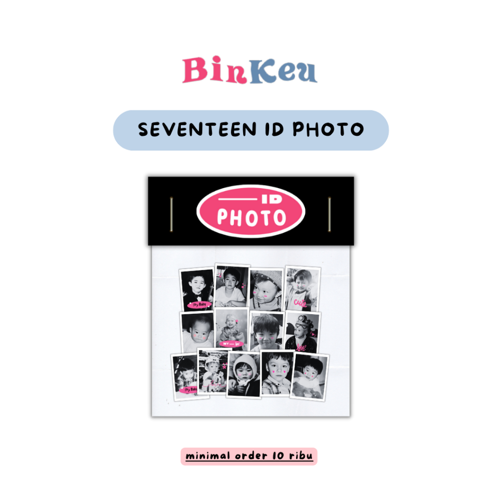 Seventeen PHOTO ID/Seventeen PHOTO Pass 3x4 CM
