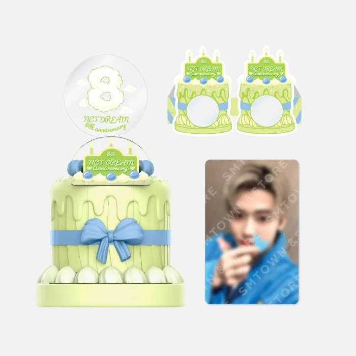 8TH ANNIVERSARY MERCHANDISE NCT DREAM MD MERCH 7DREAM LUCKY CARD DOLL DROP SET CHARACTER ขาตั้งแหวน 