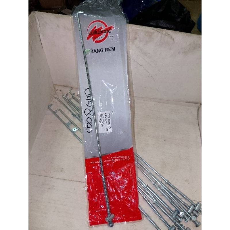 เสาลวดเบรคหลัง Wilwood Honda Supra Fit New Supra x 125 - ลวดเบรก Wilwood