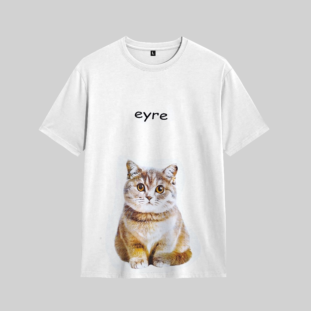Eyre T-Shirt Regular T-Shirt CAT สีขาว