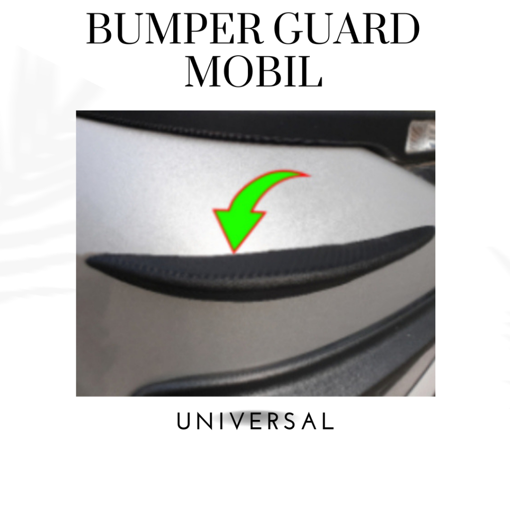 รถสีดํา CORNER PROTECTOR BUMPER GUARD