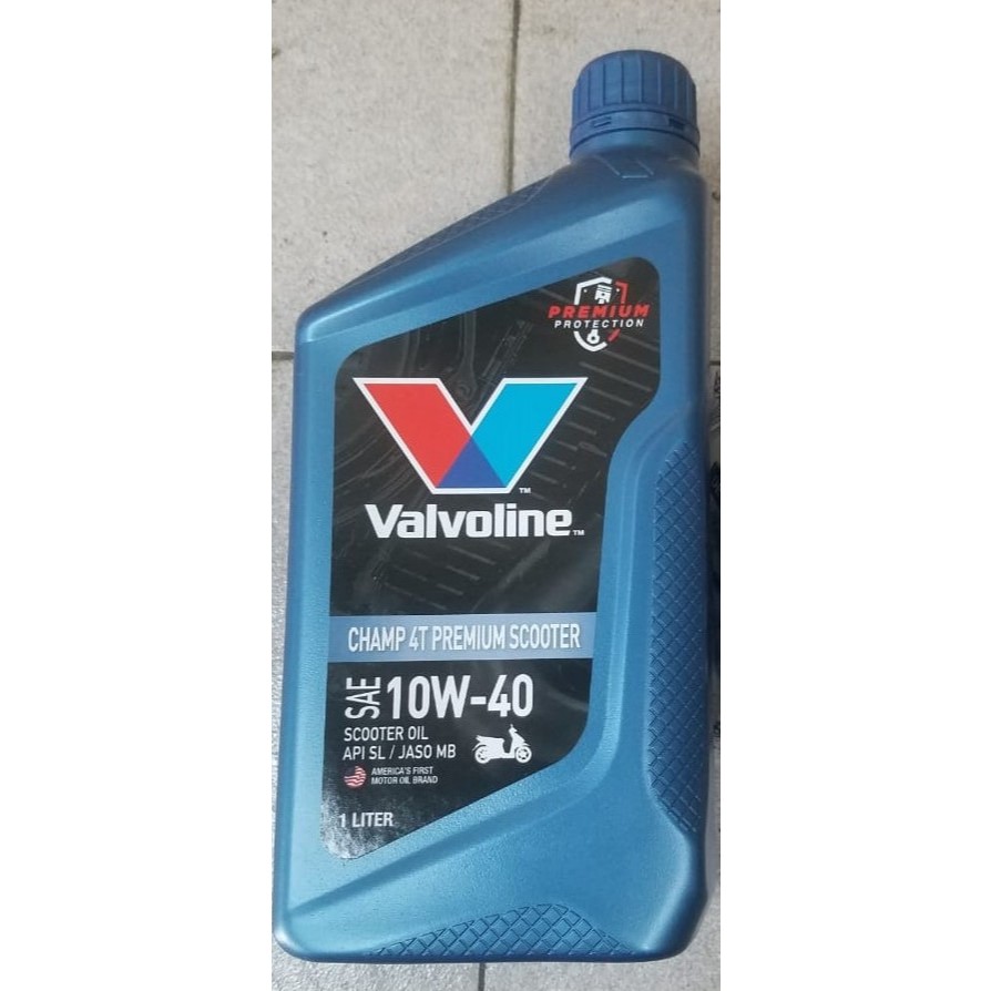 MESIN VESPA MATIC VALVOLINE ENGINE OIL 10W-40