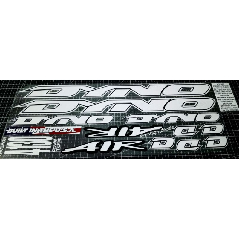 สติ๊กเกอร์ทดแทน Dyno AIR