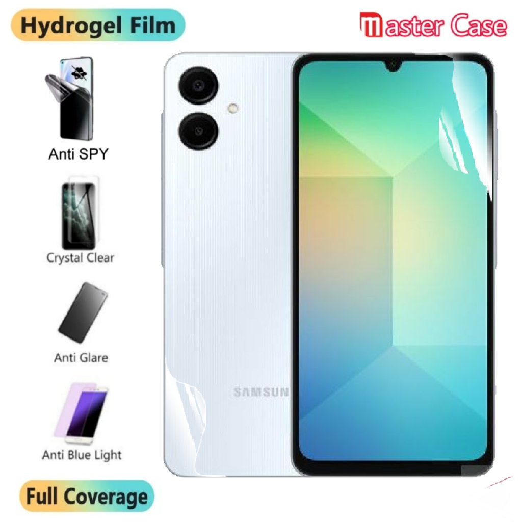 ฟิล์มกันรอย SAMSUNG A06 ฟิล์มไฮโดรเจล ไม่ใช่กระจกนิรภัย