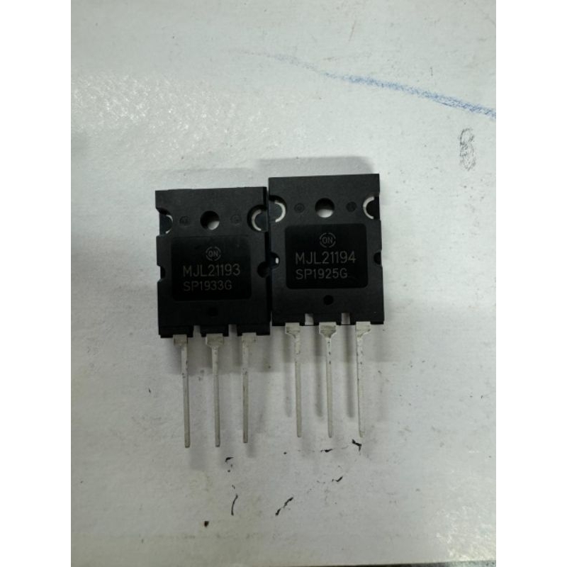 MJL21193 MJL 21194 ต้นฉบับซุปเปอร์ออนทรานซิสเตอร์