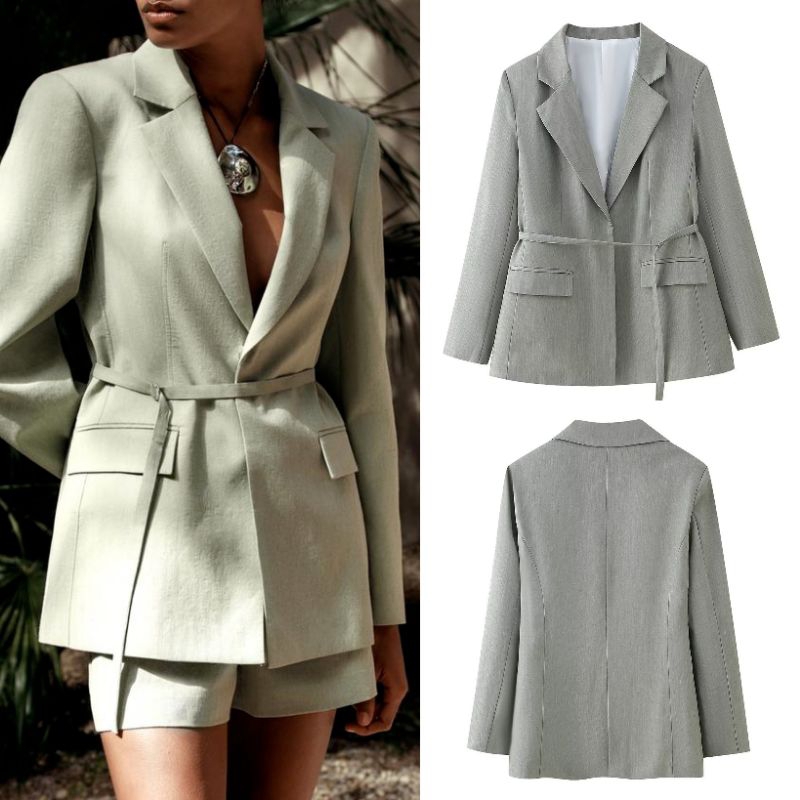 สีเทา Informale Blazer 75434 (TA)