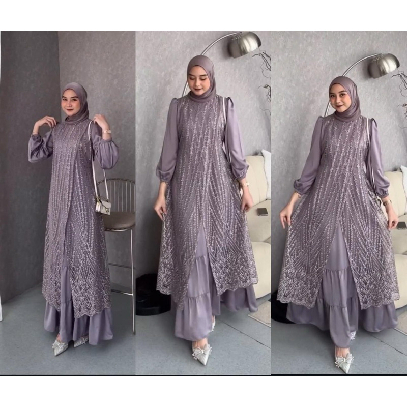 Maxi OLIVIA (ML XL XXL XXXL) GAMIS GAMIS GAMIS GAMIS GAMIS BRIDESMAID ชุด GAMIS GAMIS