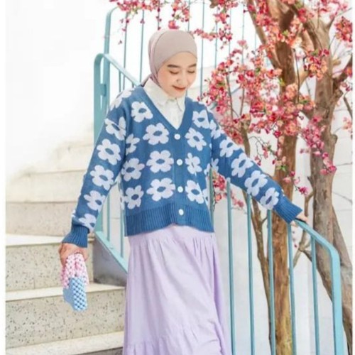 Flower CARDIGAN/Womens Floral Top/Flower CARDIGAN