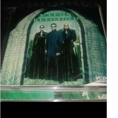 VCD Original Matrix Reloaded Feat Keanu Reeves