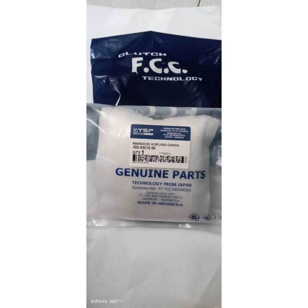 Mio J Double Bowl (54P) ชามคลัทช์คู่ Fcc ดั้งเดิม