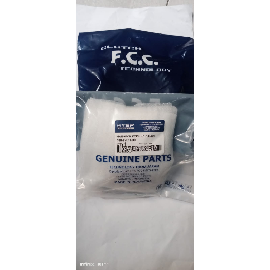 Scoopy Double Bowl (K16) ชามคลัทช์คู่ Fcc ดั้งเดิม