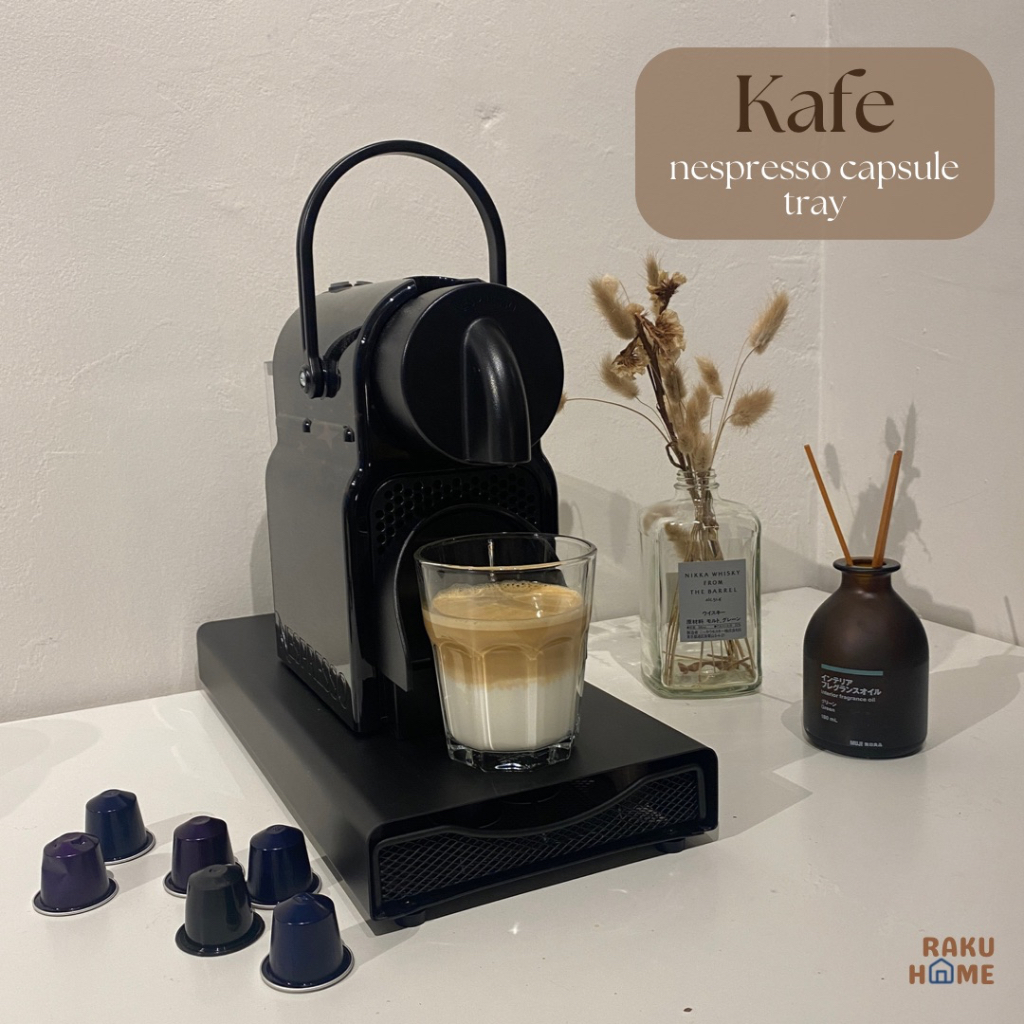 CAFE ที่ใส่แคปซูลกาแฟ ที่วาง Nespresso ลิ้นชักเก็บของ ที่ใส่แคปซูลกาแฟ Nespresso