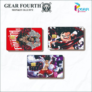 สติกเกอร์ป้องกันรอย ลายอนิเมะวันพีช ATM SIM KTP E-MONEY GEAR FOURTH เคลือบกันรอยขีดข่วน