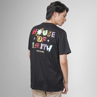 เสื้อยืดแขนสั้น พิมพ์ลาย House of Smith สําหรับผู้ชาย