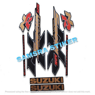 สติกเกอร์ สีดํา สําหรับติดตกแต่งรถจักรยานยนต์ SUZUKI SHOGUN NR 2008