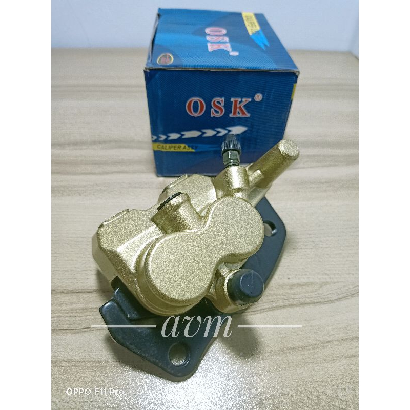 คาลิปเปอร์หลัง assy OSK Suzuki Satria 2T OSK สีทอง