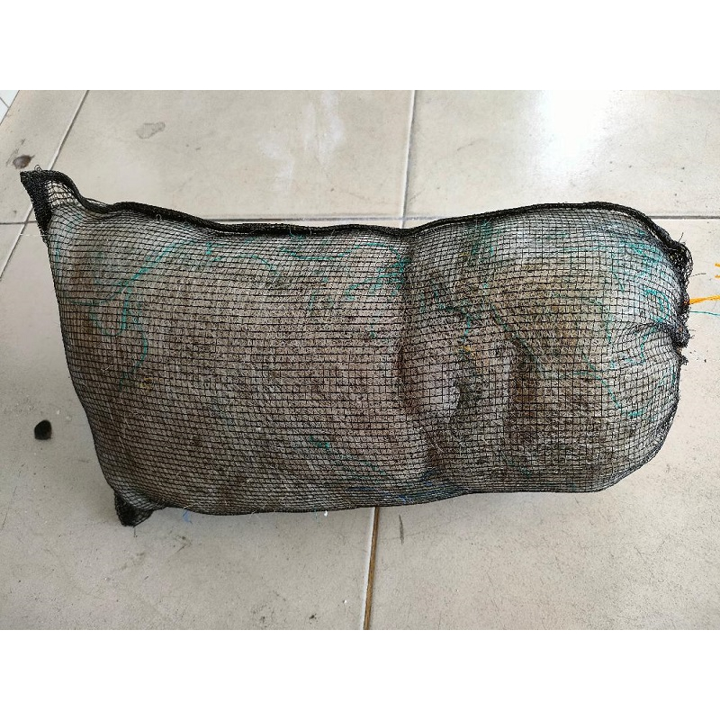 Fishermans Net Fish Pond Filter Media Plus Netting aquarium Filter Net 1 กก