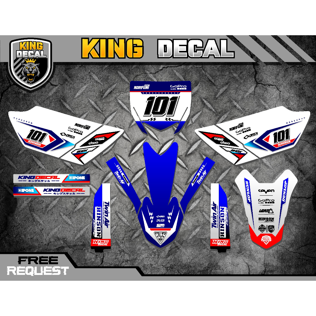 สติ๊กเกอร์ DECAL YZ 85 BEBEK STANDARD / DECAL YZ 85 / สติ๊กเกอร์รูปลอก VARIATION YZ 85 / สติ๊กเกอร์ 