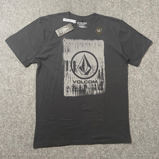 VOLCOM Amd 011 เสื้อยืดลําลอง สําหรับผู้ชาย แขนสั้น คอกลม ขนาดใหญ่ XXL XXXL