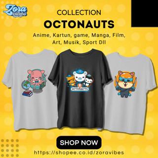 เสื้อยืด ลาย The OCTONAUTS สําหรับเด็ก และผู้ใหญ่