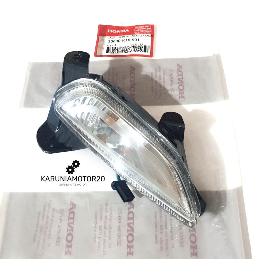 Original AMM 33600-K16-901 ไฟเลี้ยวขวาด้านหลังสําหรับ Scoopy Fi