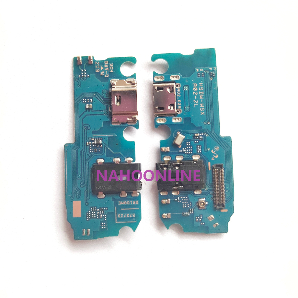 FLEXIBLE CON CHARGER ไมโครโฟน HF SAMSUNG A02 A022F M02 M022F