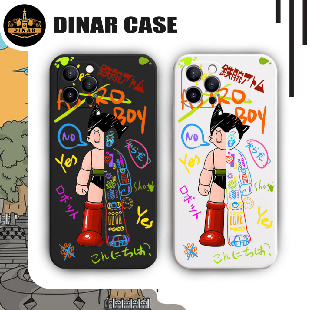 Softcase Iphone 6G 6P 7G X XR XS MAX 11 PRO 12 PRO 13 PRO ... เคสซิลิโคน "Astro Boy" HP Cartoon Imag