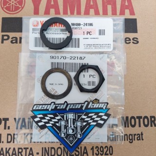 ชุดแหวนยาง น็อตล็อกกล่องเครื่องมือ RX KING RXZ ORIGINAL YAMAHA YGP 90480-24186/90170-22187