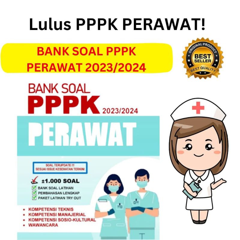 หนังสือธนาคารพยาบาล PPPK 2023-2024