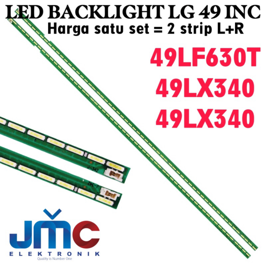 LG 49 INCH LED TV BACKLIGHT 49LF630T 49LX340 49LX570