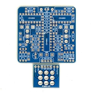 T-audio PCBFX-137 ฟิลเตอร์ซองจดหมาย MXR PCB DIY 1590B สําหรับเอฟเฟคกีตาร์