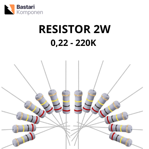 RESISTOR 2W 0.22 - 220K RESISTOR