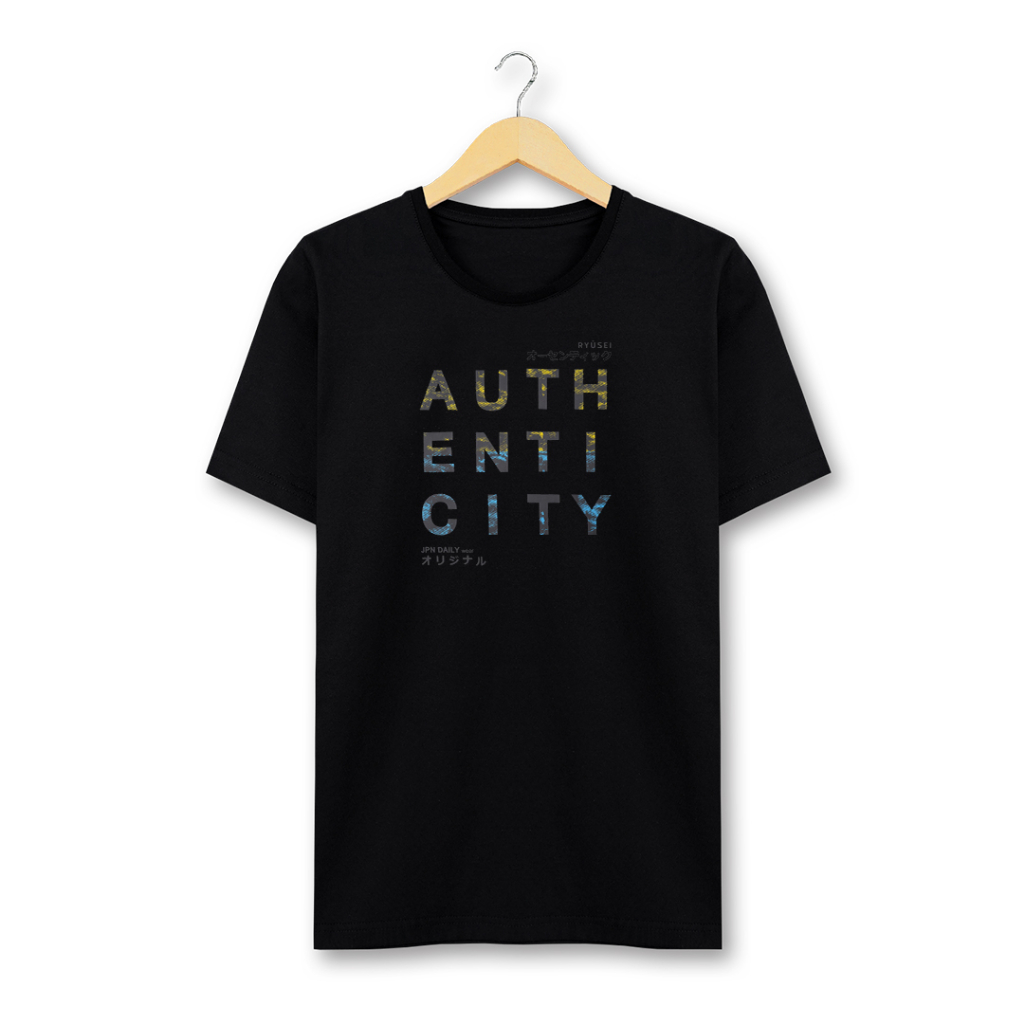 Ryusei Tshirt Authenticity Black