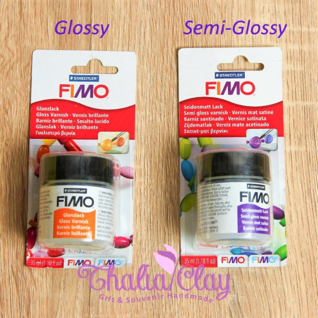 FIMO POLYMER CLAY VARNISH COATING POLYMER CLAY MODELLING CLAY HAND CRAFTS MATERIALS
