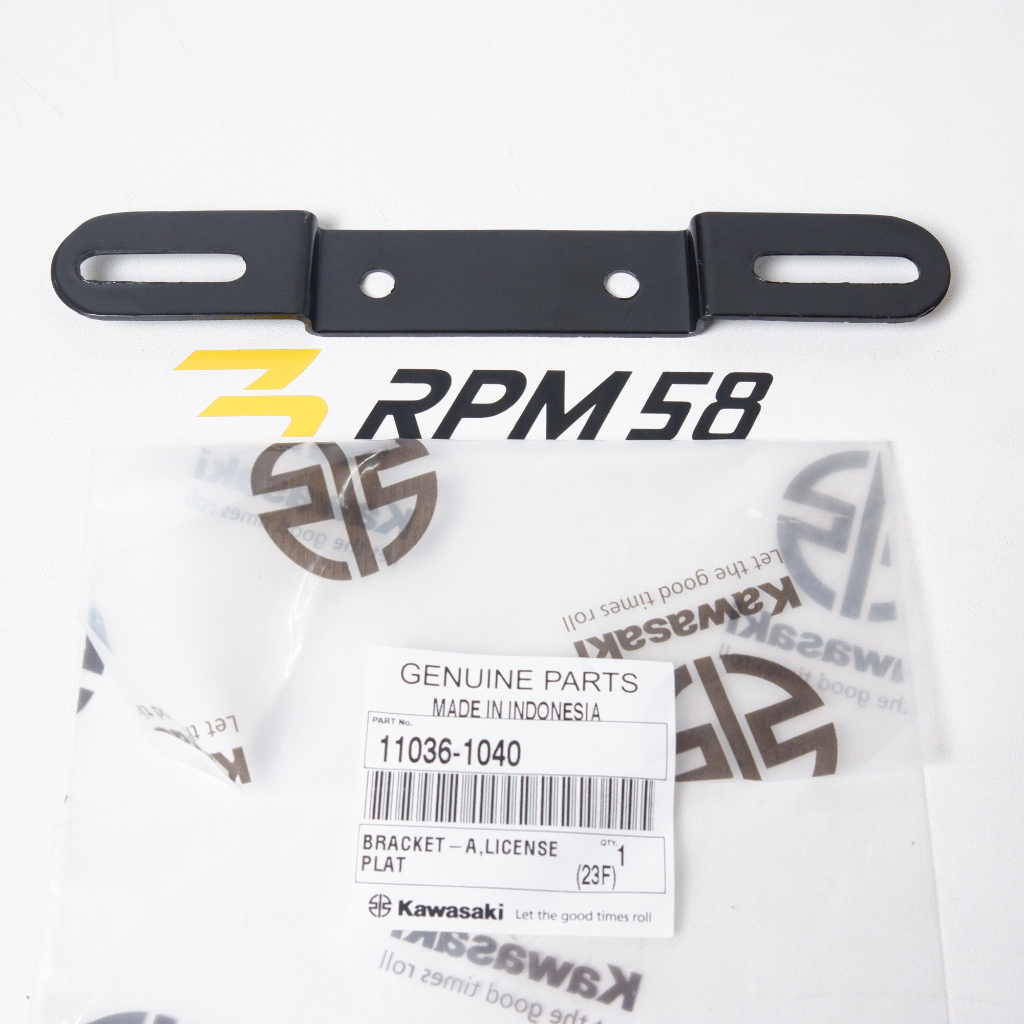 ORIGINAL Kawasaki Ninja R SS ที่วางป้ายทะเบียน 11036-1040