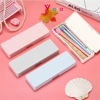 VOOVA Pen Box/Kotak Pensil Siswa/Kotak Penyimpanan Alat Tulis/Alat Tulis Belajar